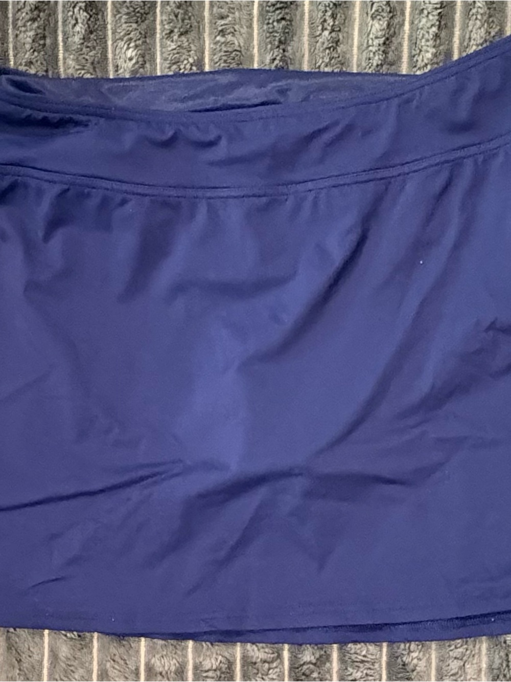 Lands' End Navy Blue Women's Swim Skirt